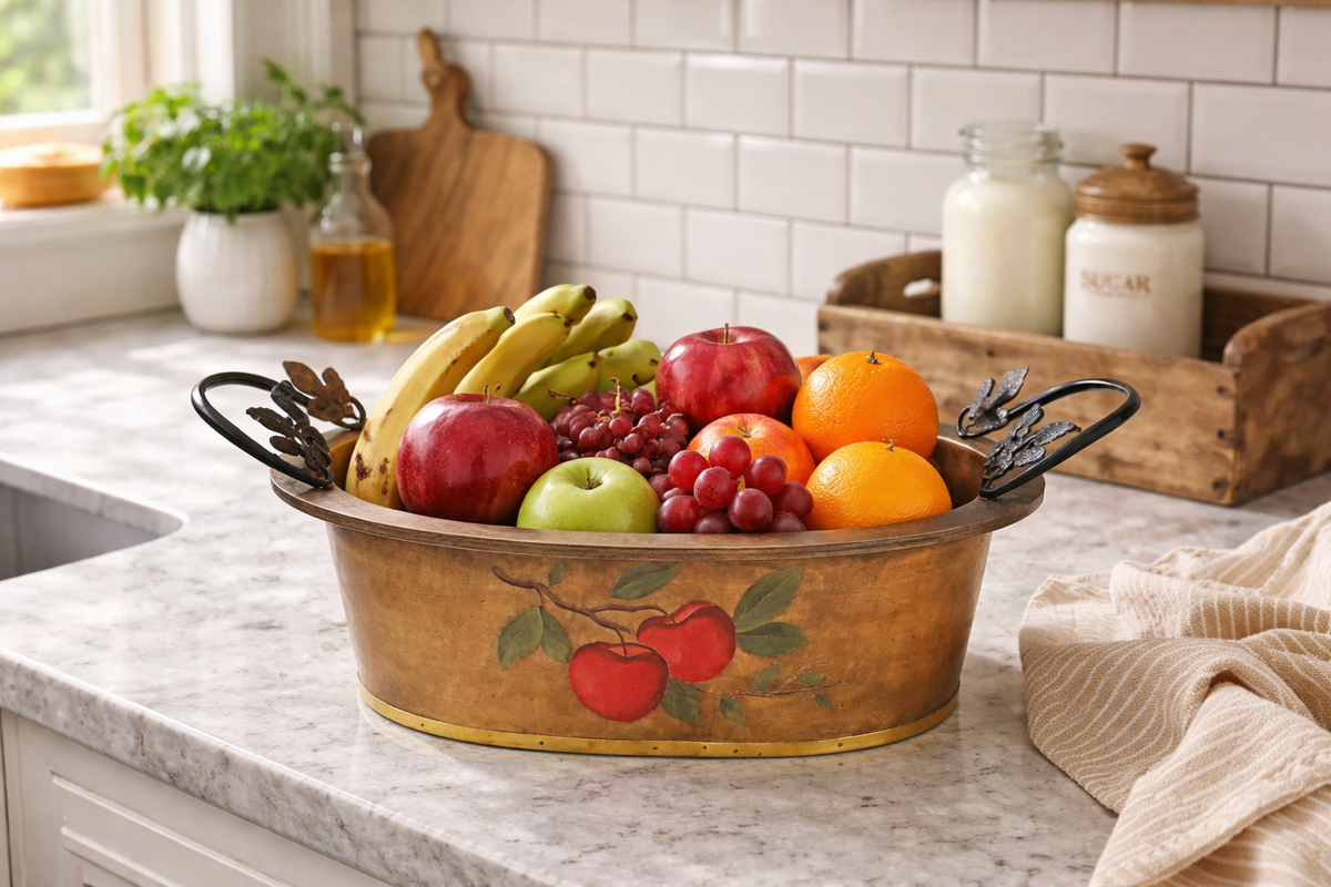 Wood Baskets Bowls & Trays
