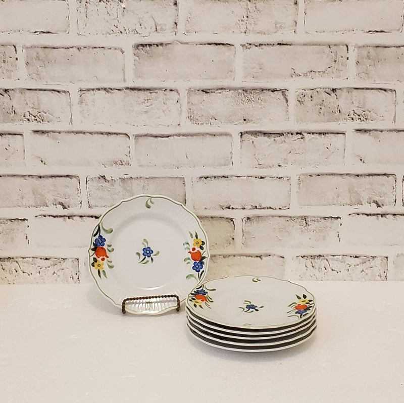 Vintage Taste Setter Plates, Collectible Floral Dinnerware Set