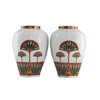 1980's Taste Setter 'Lotus' Vintage Collectible Gail Levites Vases