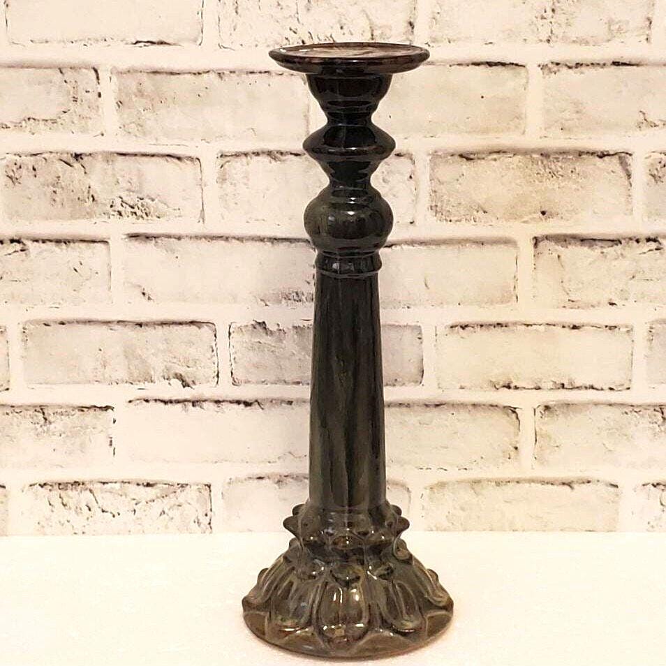 Ceramic Drip Glaze Candle Holder Small Pot Plant Stand