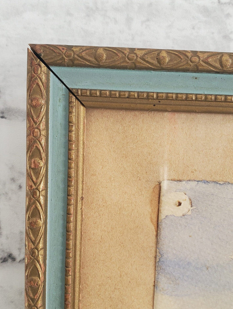 Original Nautical Watercolor Painting, Fisherman Gift