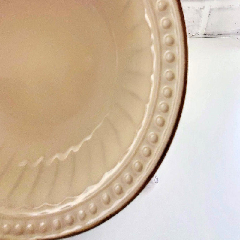 Timeless Dinnerware Gibson Designs Vintage Brown Soup Cereal Bowls