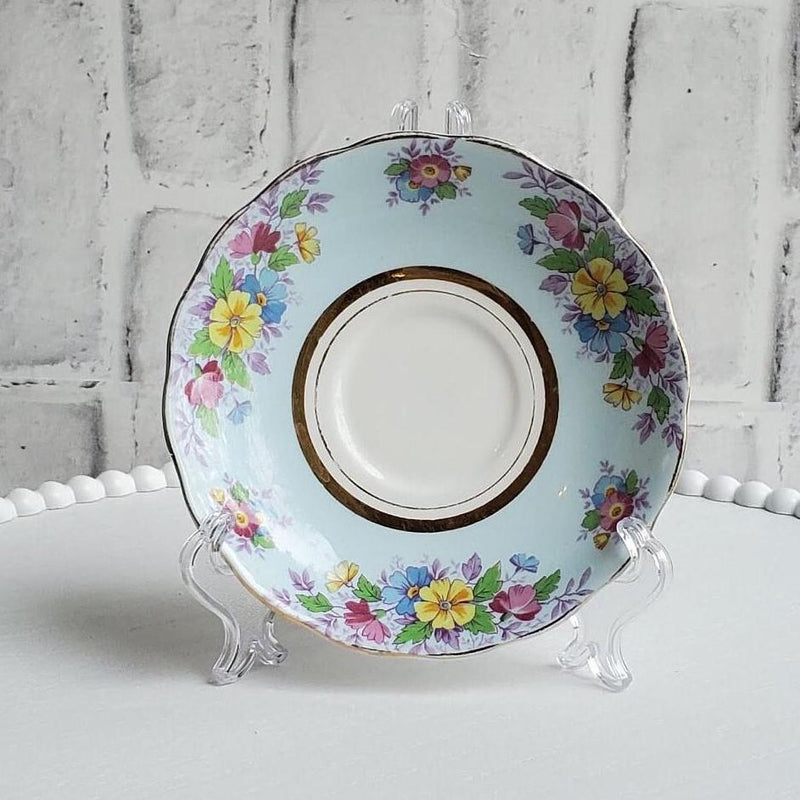 Choice English Ceramic Saucers Collectible Floral Ring Dish Assortment Coquette Gift