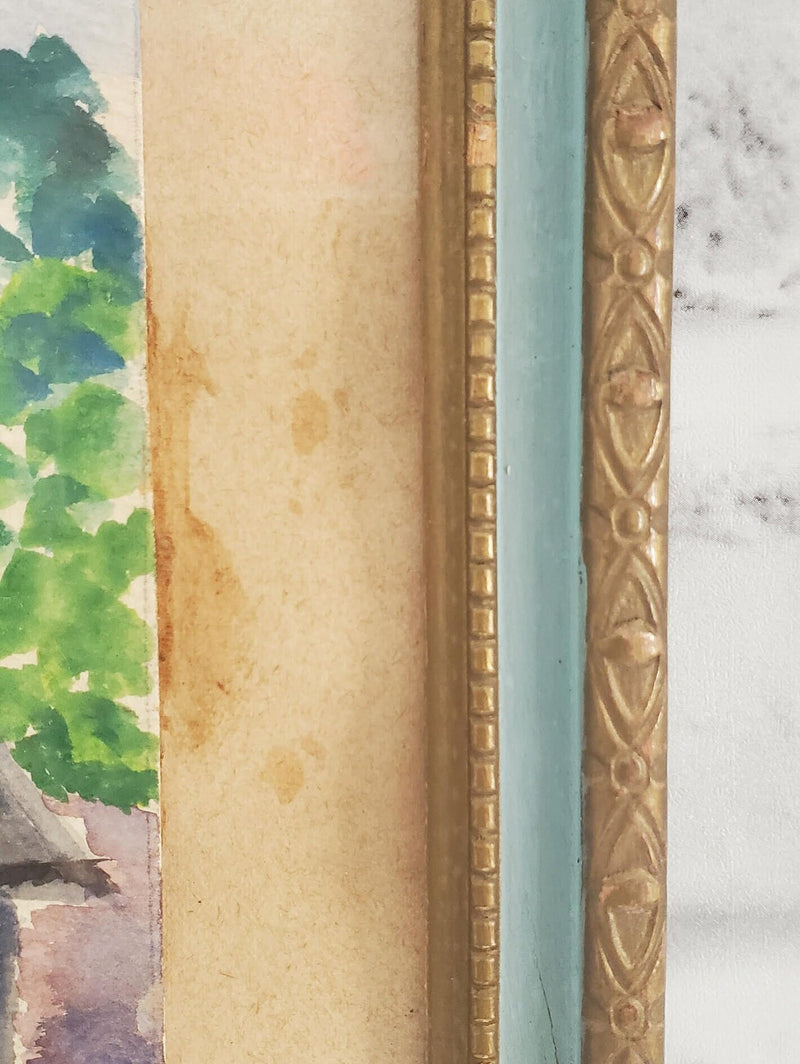 Original Nautical Watercolor Painting, Fisherman Gift