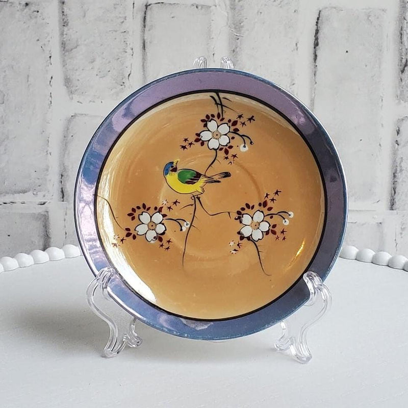 Choice English Ceramic Saucers Collectible Floral Ring Dish Assortment Coquette Gift