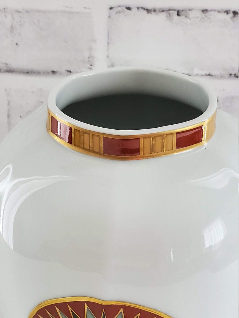 1980's Taste Setter 'Lotus' Vintage Collectible Gail Levites Vases