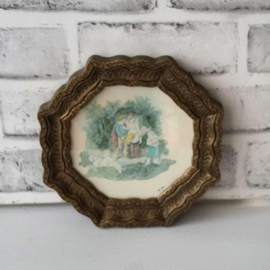 BP Co Ornate Burwood Octagonal Framed Print