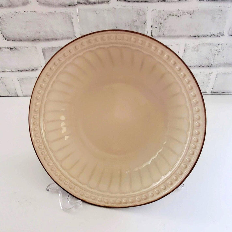 Timeless Dinnerware Gibson Designs Vintage Brown Soup Cereal Bowls